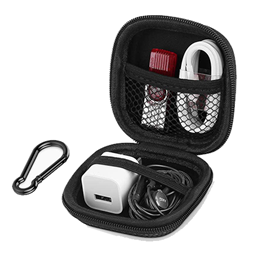 Pretty Square Eva Protective Travel Carrying In-Ear Monitor Earphone Protection Hard Case Bag